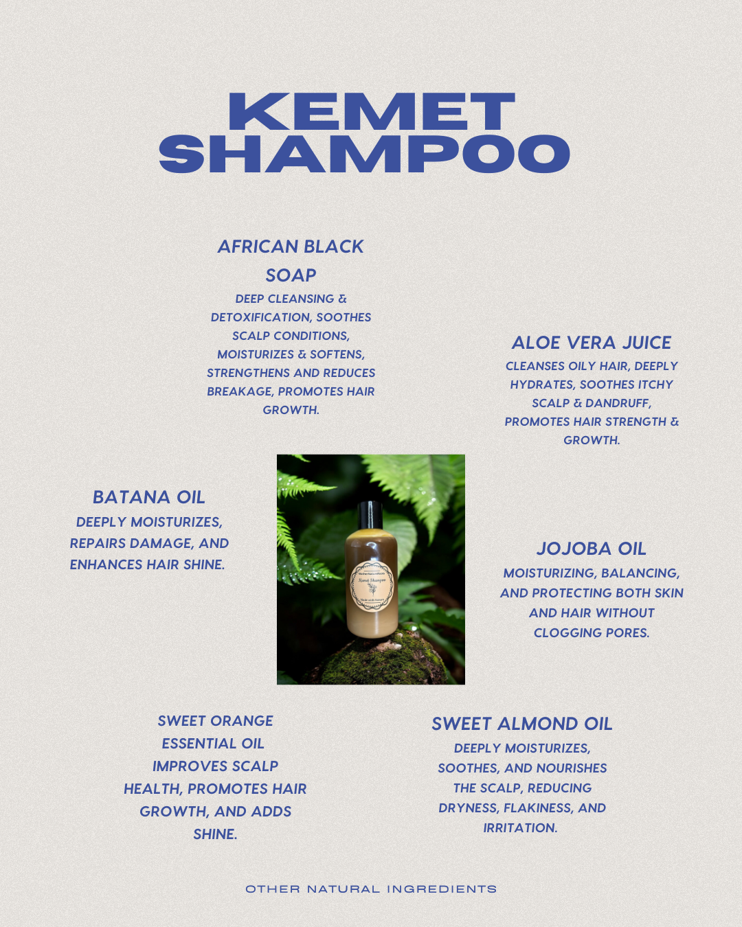 Kemet Shampoo (16oz)