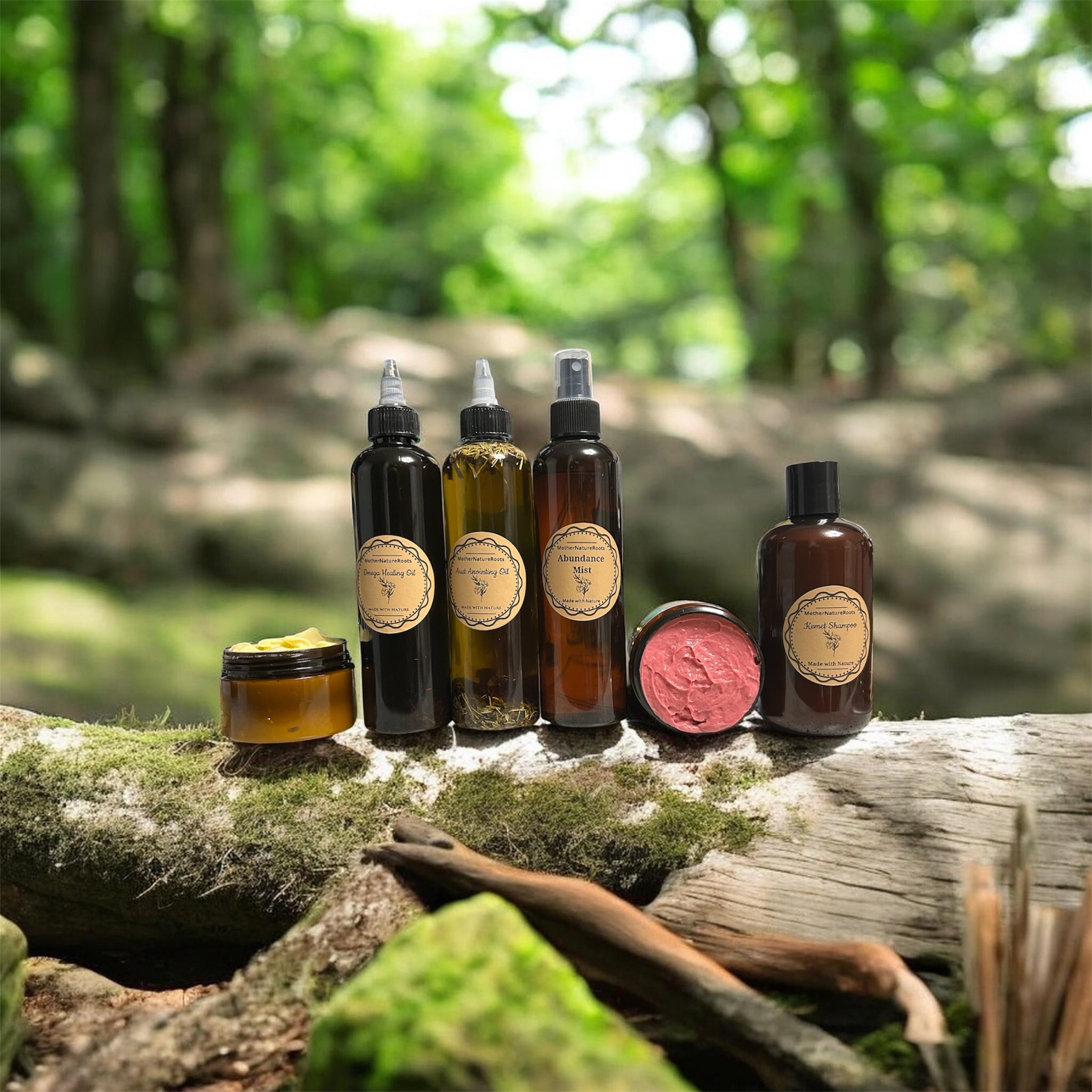 MotherNatureRoots Complete Hair Care Bundle